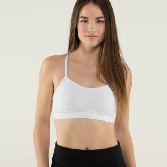 lululemon athletica Other - Lululemon Flow Y Bra (first release) White
